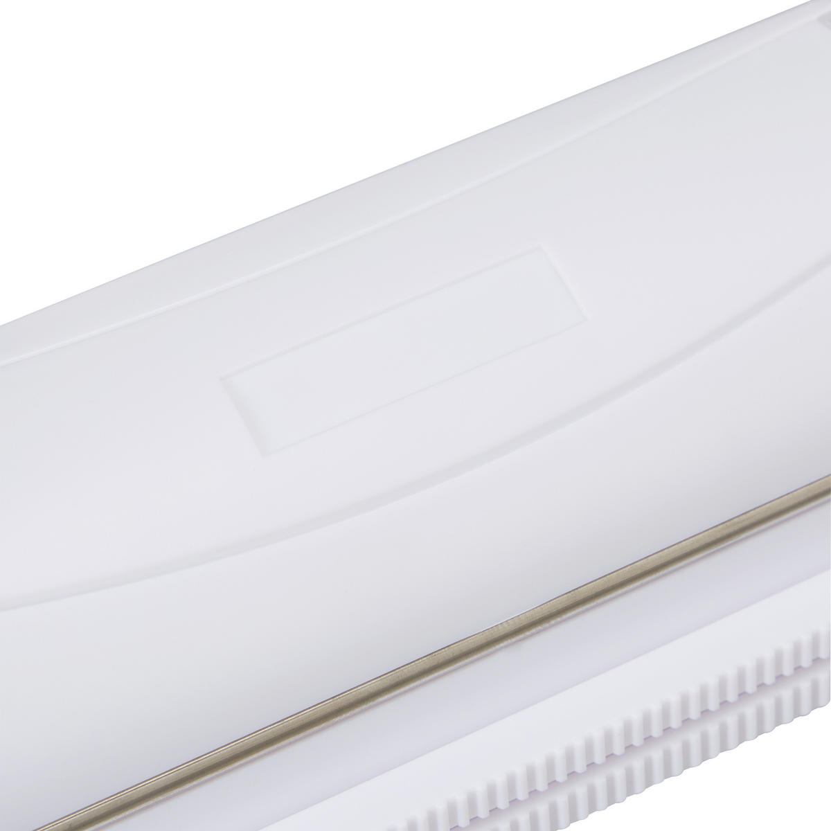 2XFOLIENSCHNEIDER - Weiß, Kunststoff/Metall (37/5/8cm) - Relaxdays