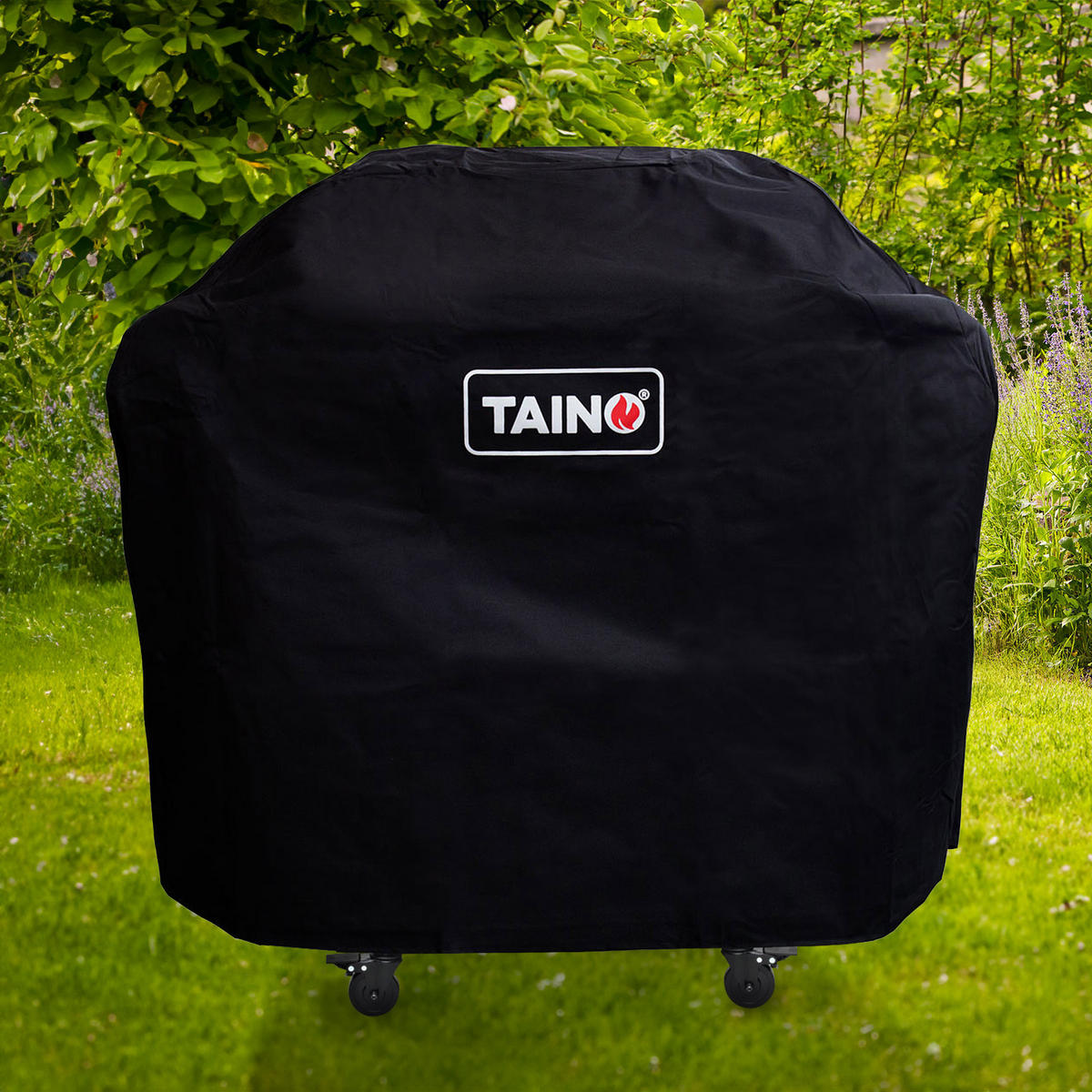 GASGRILL BLACK 2+1 Set - Schwarz, Metall (50/115/116cm) - TAINO
