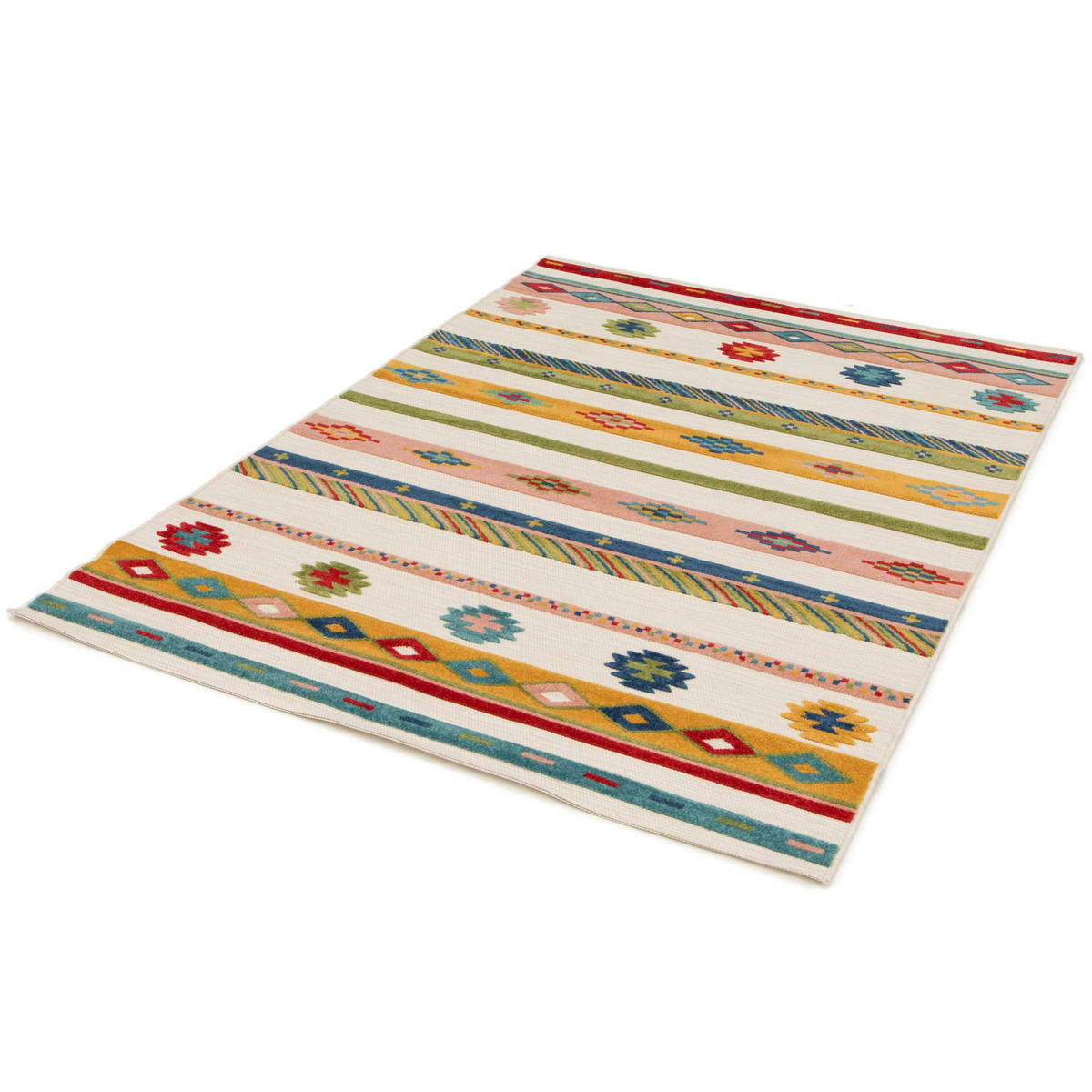 TEPPICH, Beige - Beige, Textil (160/230cm) - Oviala