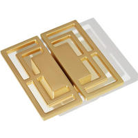 MÖBELGRIFF Gold 6er-Set 32 mm - Goldfarben, Metall (3.2/3.2/1cm)