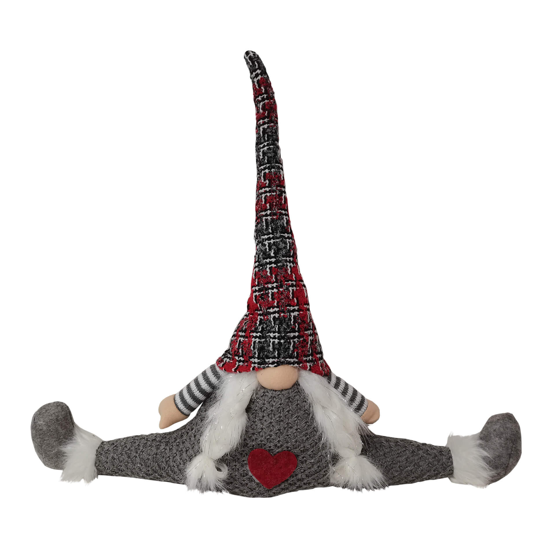 GNOM TÜRSTOPPER Grau 15/52/52 cm - Grau, Textil (15/52/52cm) - Mobili Rebecca