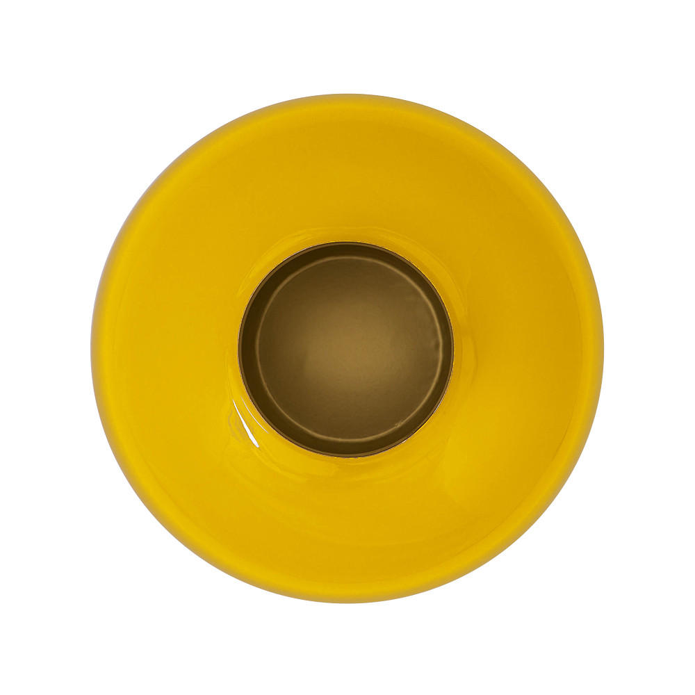 VASE Metal ocker 32 cm - Gelb, Metall (31cm) - Pip Studio