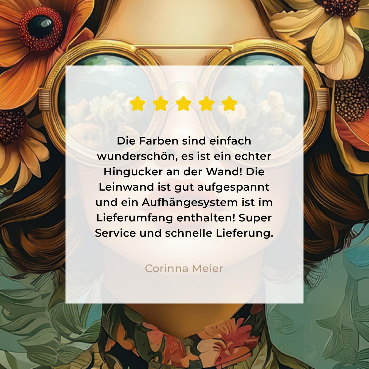 LEINWANDBILD Frau - Blumen - Schmetterlinge - Natur - Vintage Room Decor 30x40 cm - Salbeigrün, Textil (30/40cm) - MuchoWow