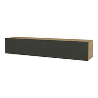 TV-ELEMENT Toivakka - Anthrazit, Holzwerkstoff (135/25/31cm) - [en.casa]