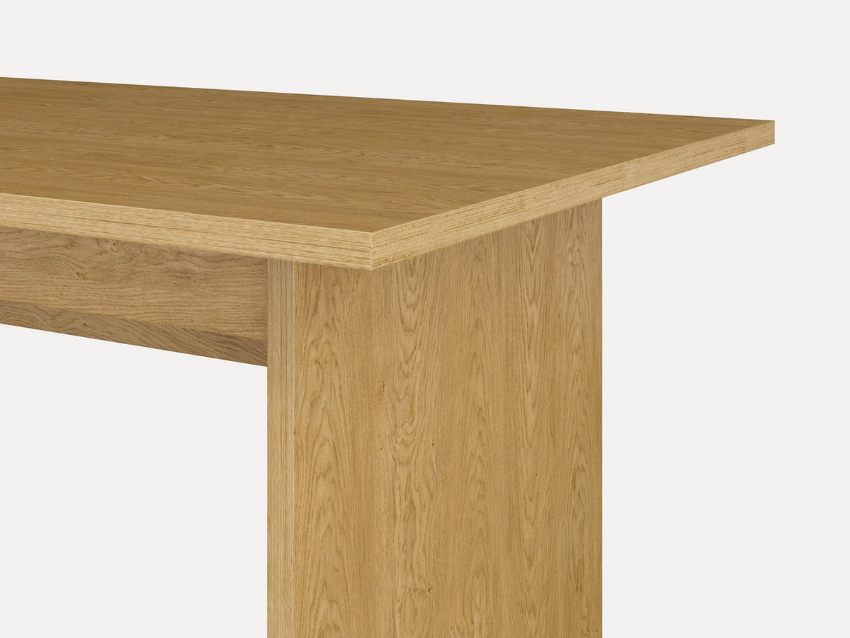 ESSTISCH KALIO Ausziehbar 160 - 240 / 90 x 77,6 cm - Eichefarben, Holz (160/90/77.6cm) - MASSENO