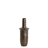 VASE Sennes Bronze Ø17,5/48,5 cm - Bronzefarben, Keramik (48.5cm) - Light & Living