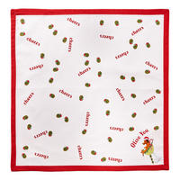 SERVIETTE Dirty Martini - Beige, Textil (42/42cm) - Butlers