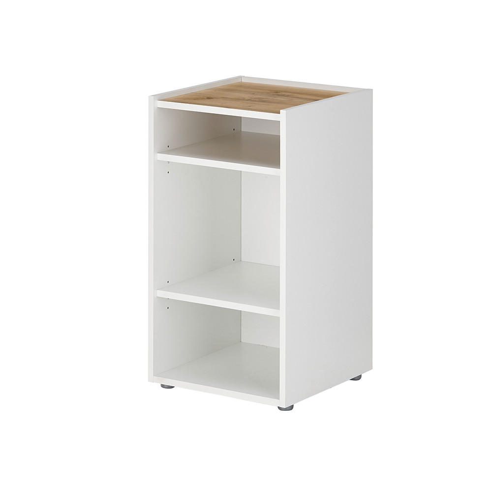 REGAL Crisp-61 - Weiß, Holzwerkstoff (40/70/40cm) - Lomado