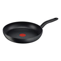 BRATPFANNE C69502 Hard Titanium 20 cm Antihaft Induktion Schwarz für alle Herdarten - Schwarz, Kunststoff/Metall (20cm) - Tefal