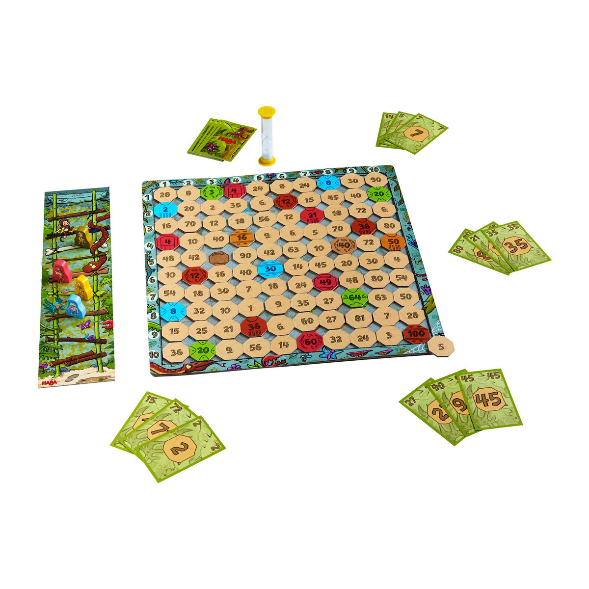 LERNSPIEL Abenteuer 1x1 - Multicolor, Naturmaterialien (27.7/37cm)