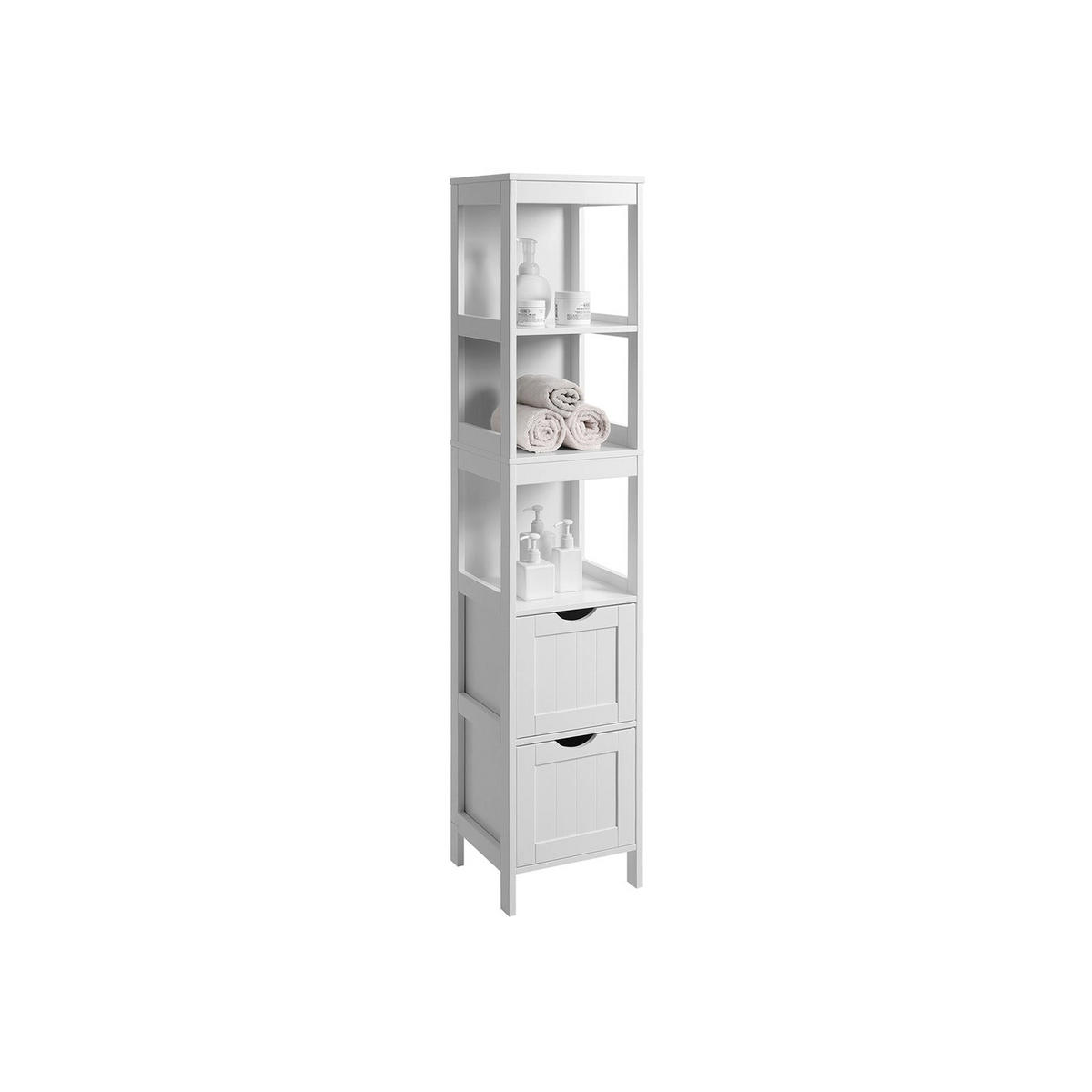 HOCHSCHRANK - Weiß, Holzwerkstoff (30/142/30cm) - Hansiro