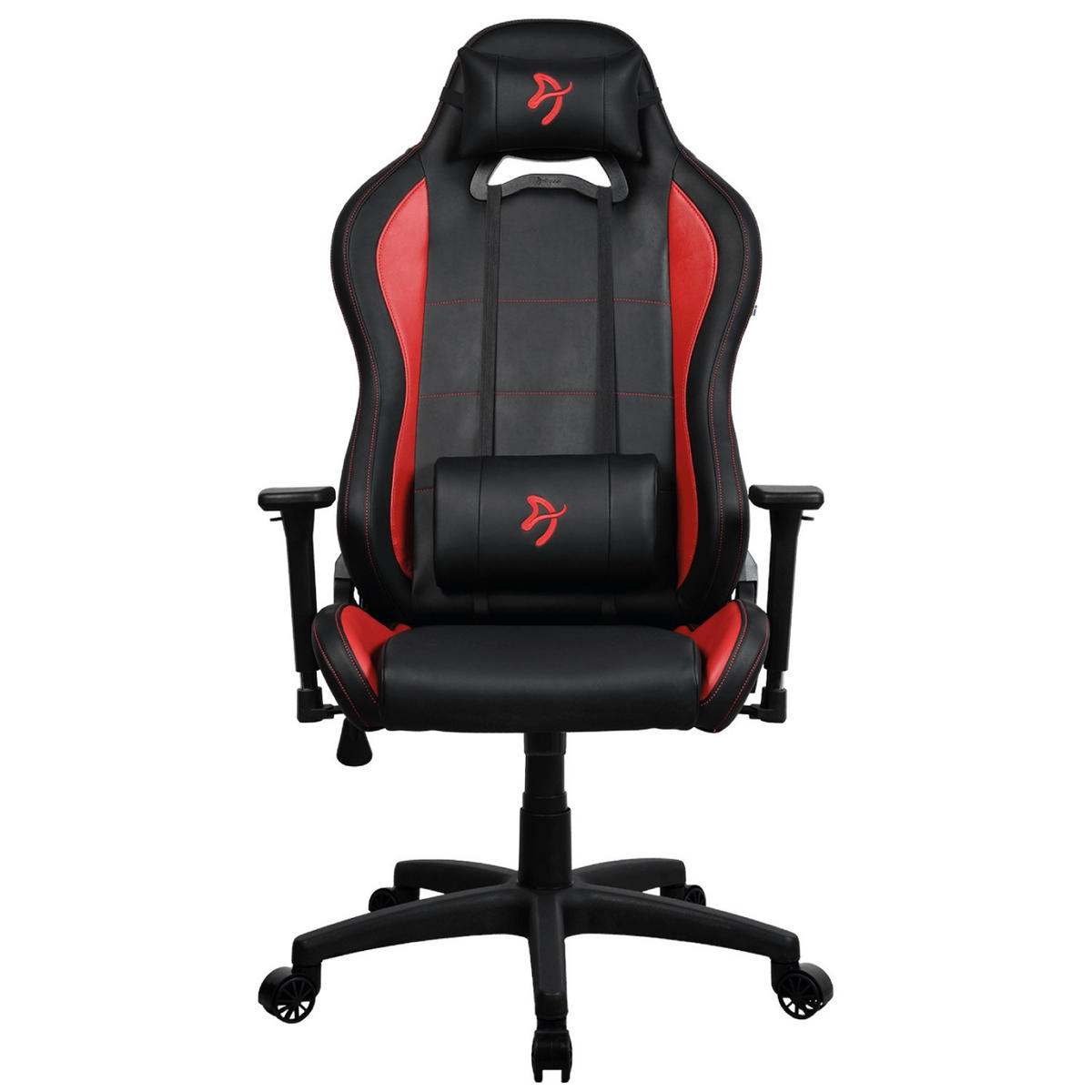 GAMINGSTUHL Torretta SoftPU™ Schwarz/Rot - Rot/Schwarz, Kunststoff/Metall (70/135/50cm) - Arozzi