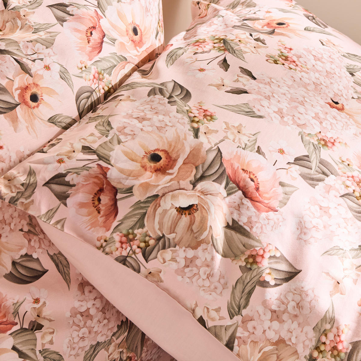 BETTWÄSCHE Amorette - Hellrosa, Textil (200/220cm) - home&you