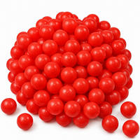BÄLLEBAD-BÄLLE 50 Stück, Rot, 5.5 cm - Rot, Kunststoff (5.5/5.5/5.5cm) - Littletom