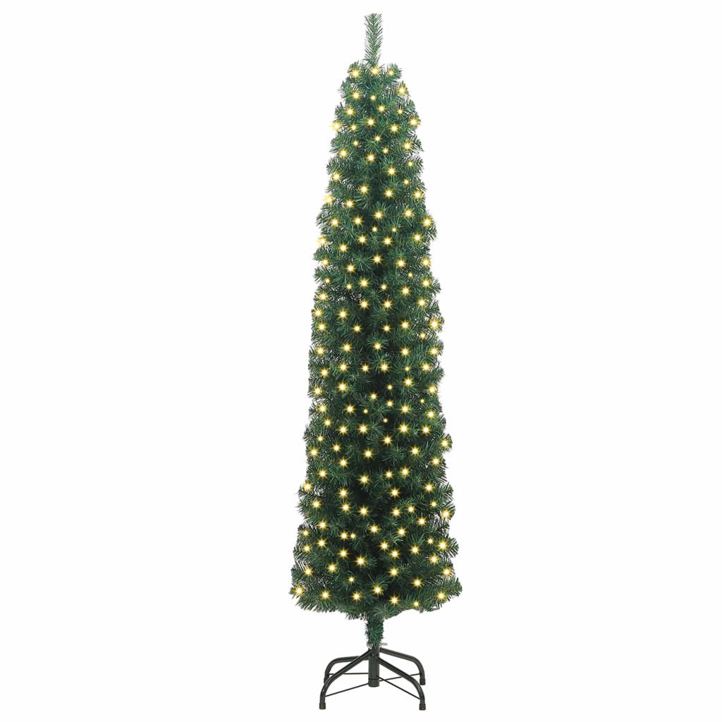 vidaXL Weihnachtsbaum Grün 210 cm