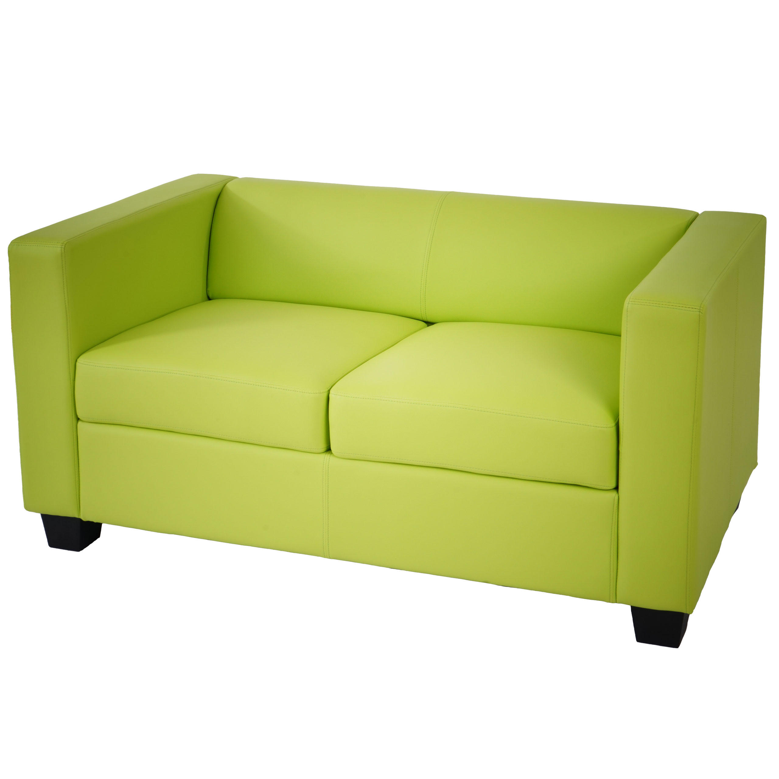2-SITZER-SOFA Hellgrün - Hellgrün, Textil (137/70/75cm) - MCW