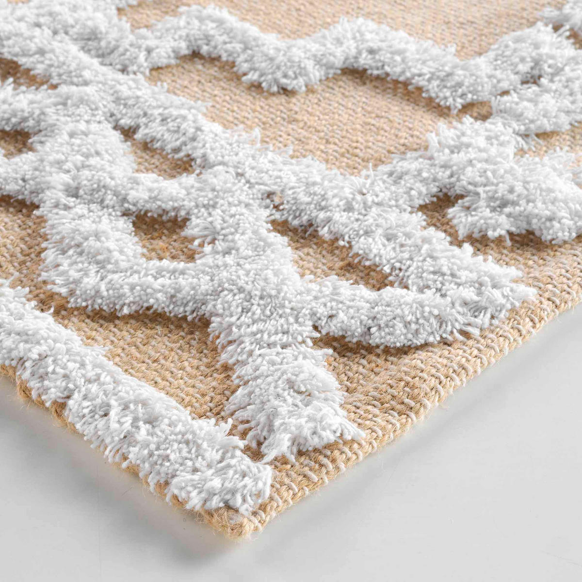 JUTETEPPICH 60/90 cm Medine - Beige, Naturmaterialien (90/50cm) - Douceur d´intérieur
