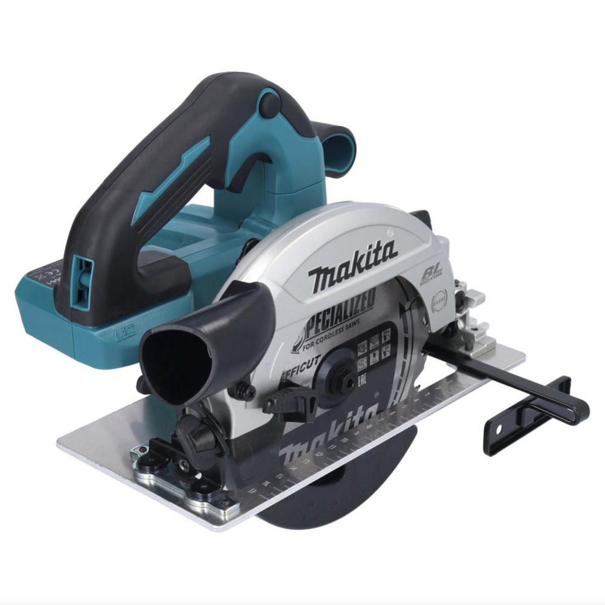 MAKITA DHS 661 Z Akku Handkreissäge 18 V 165 mm Brushless Solo - ohne Akku, ohne Ladegerät - Multicolor, Kunststoff (34/225/22cm) - Makita