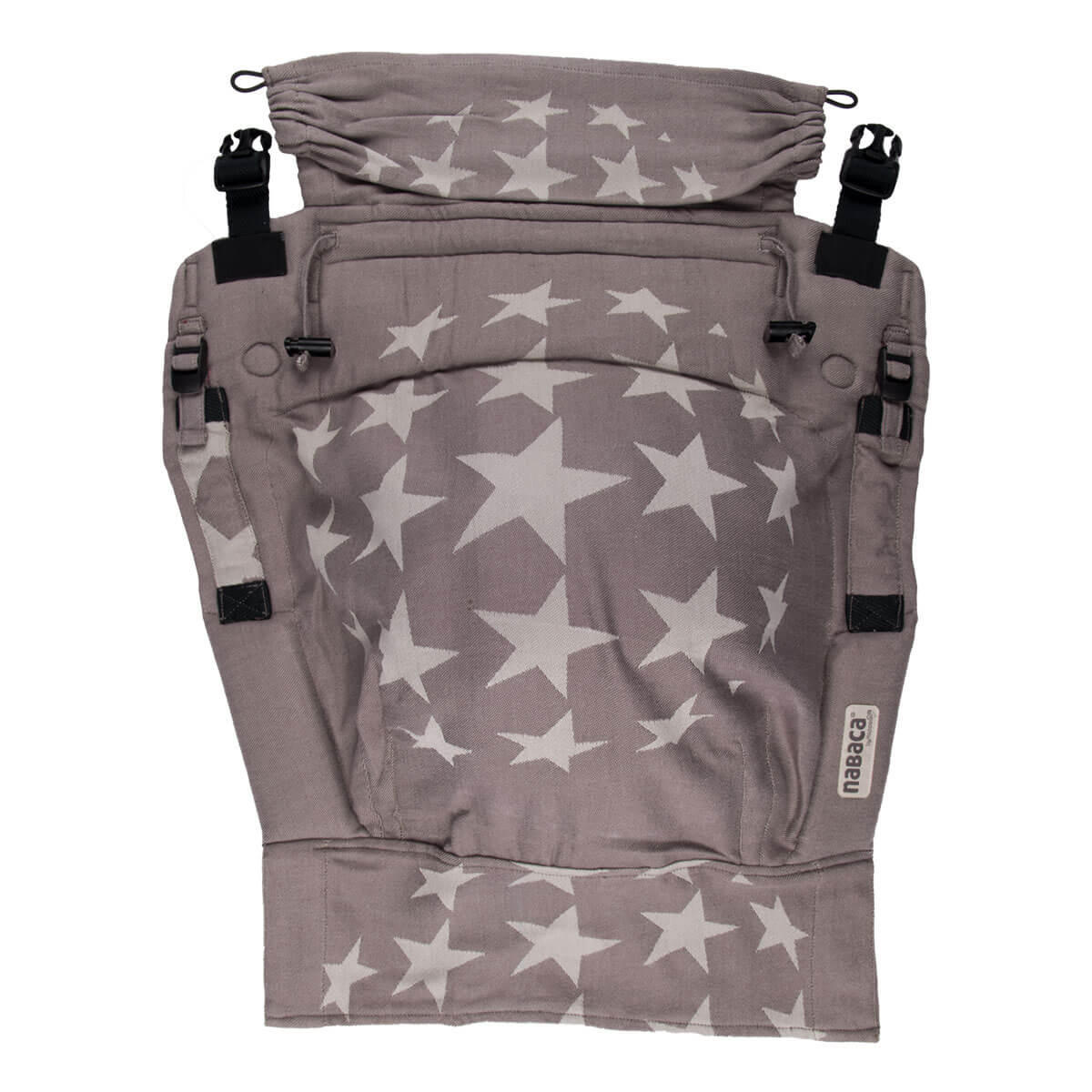 TRAGEZUBEHÖR Nabaca Zusatzpanel Größe L - Hellgrau/Grau, Textil (1/0.5/30cm) - Hoppediz