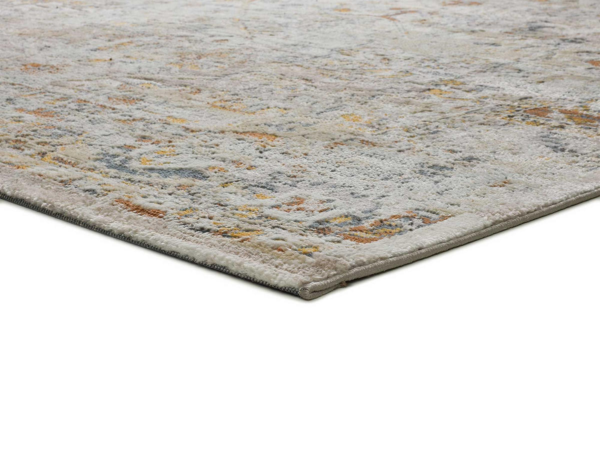 VINTAGE-TEPPICH Gepuderten Farben Springs 115/170 cm - Pastellblau/Beige, Textil (115/170cm) - Atticgo