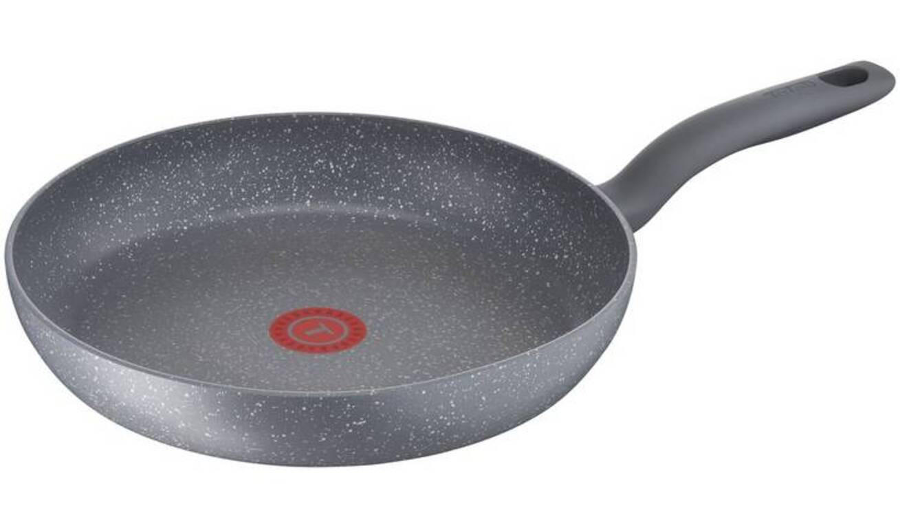 BRATPFANNE G13412 Cook Healthy Grau 30cm - Grau, Keramik/Metall (30cm) - Tefal