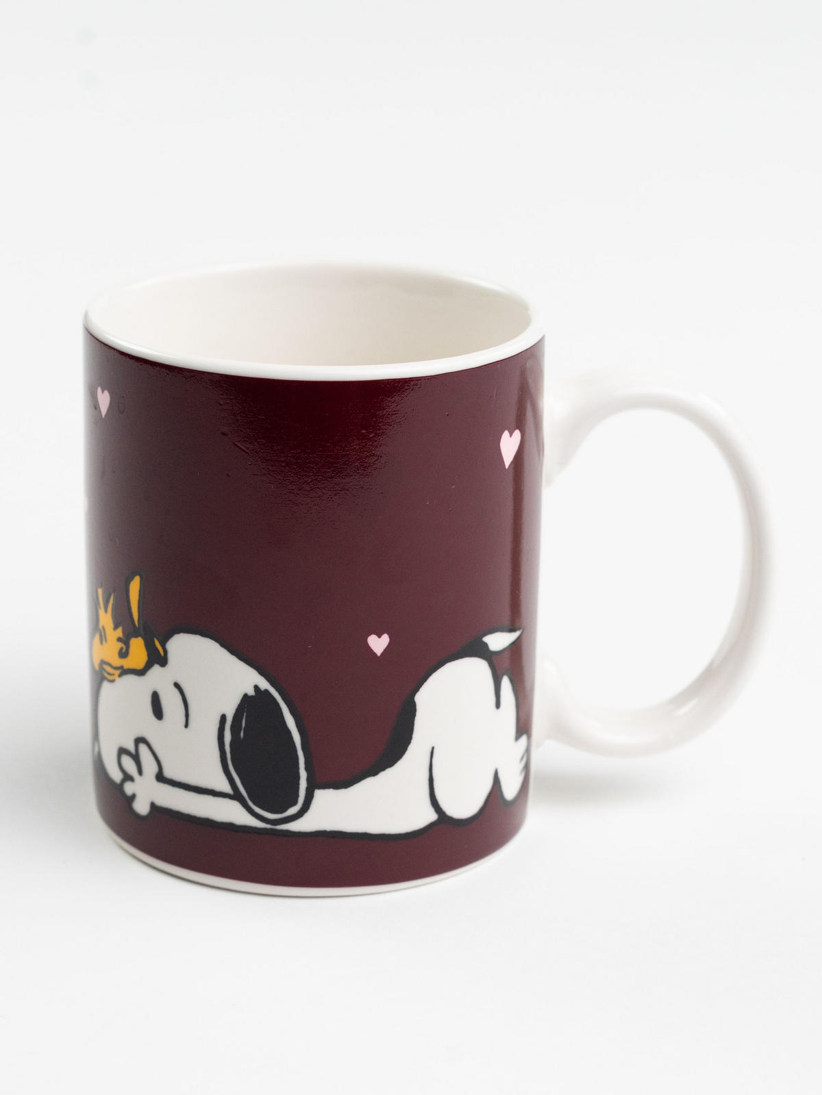 KAFFEEBECHER The Peanuts Snoopy Dich hab ich am liebsten Mehrfarbig 320 ml - Multicolor, Keramik (0.32L) - United Labels