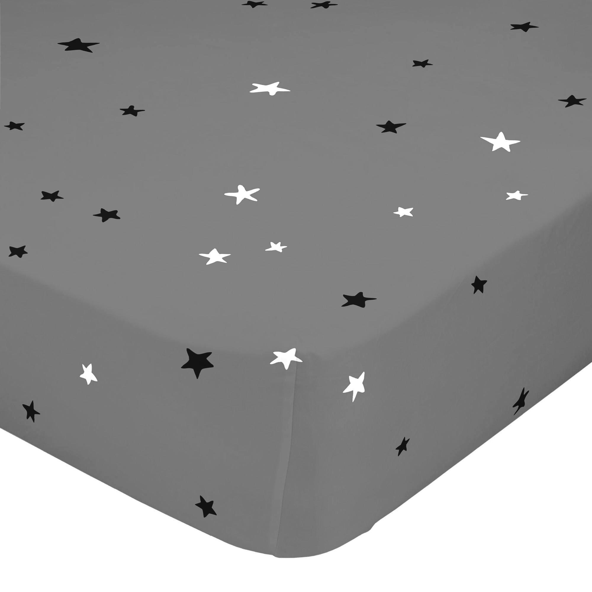 SPANNBETTTUCH constellation 140x200x32 cm mehrfarbig - Multicolor, Textil (140/200cm) - Happy Friday