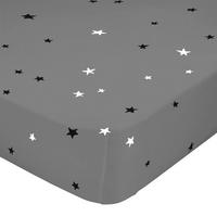 SPANNBETTTUCH constellation 140x200x32 cm mehrfarbig - Multicolor, Textil (140/200cm) - Happy Friday