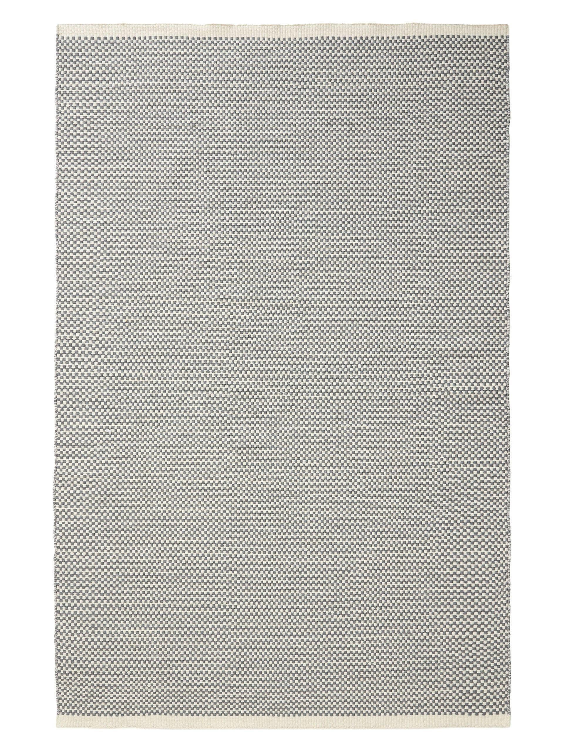 WOLLTEPPICH Laura handgewebt 160/230 cm - Grau, Naturmaterialien/Textil (160/230cm) - benuta Pure