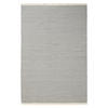 WOLLTEPPICH Laura handgewebt 160/230 cm - Grau, Naturmaterialien/Textil (160/230cm) - benuta Pure