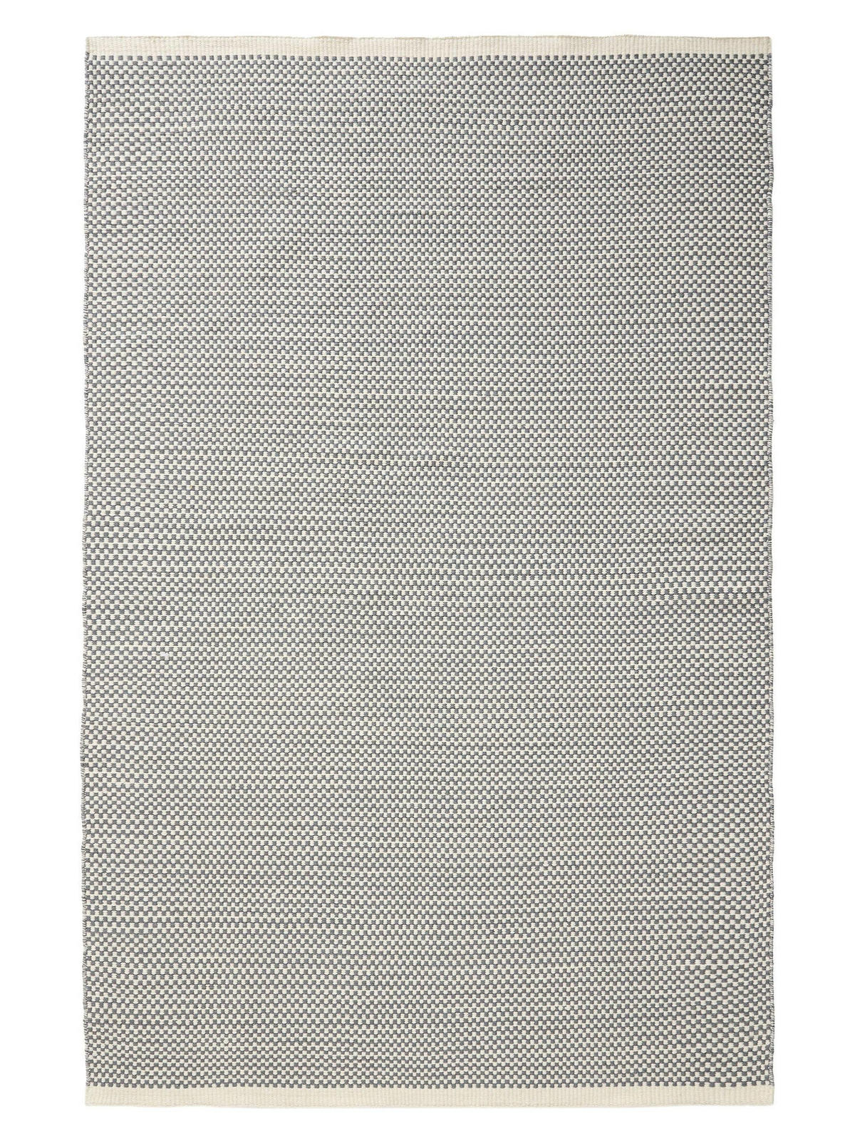 WOLLTEPPICH Laura handgewebt 120/170 cm - Grau, Naturmaterialien/Textil (120/170cm) - benuta Pure
