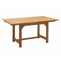 GARTENTISCH Ela Teak 150/200x90x75cm, Holz, Natur - Naturfarben, Holz (150/90/75cm) - dasmöbelwerk