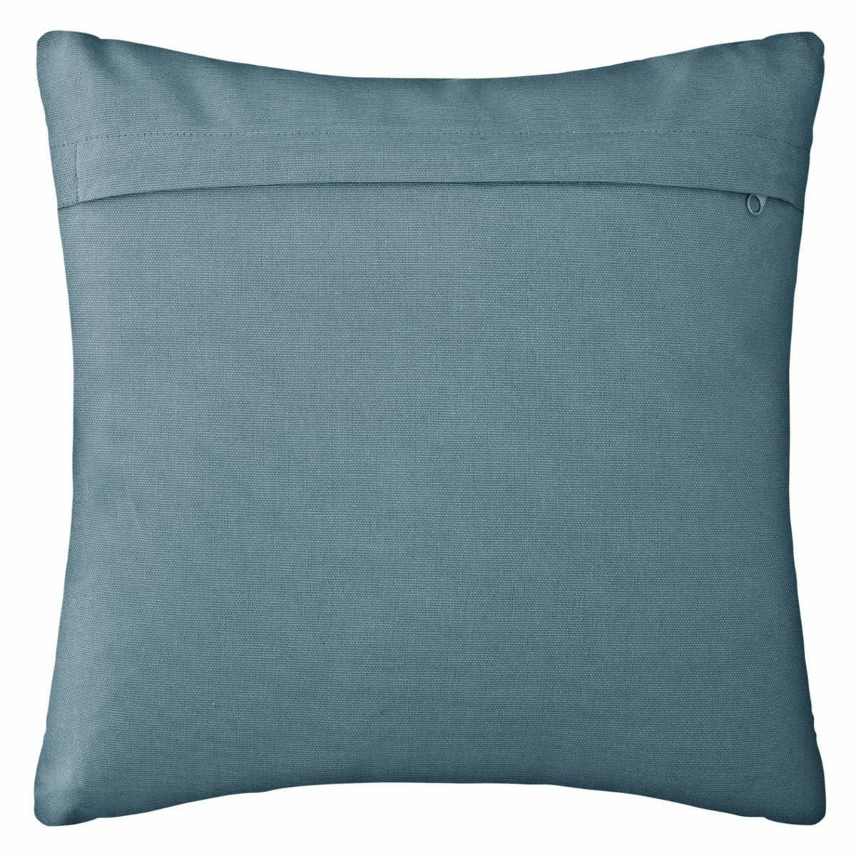 ZIERKISSEN 38/38 cm - Blau, Naturmaterialien (38/38cm) - Atmosphera Createur d´interieur