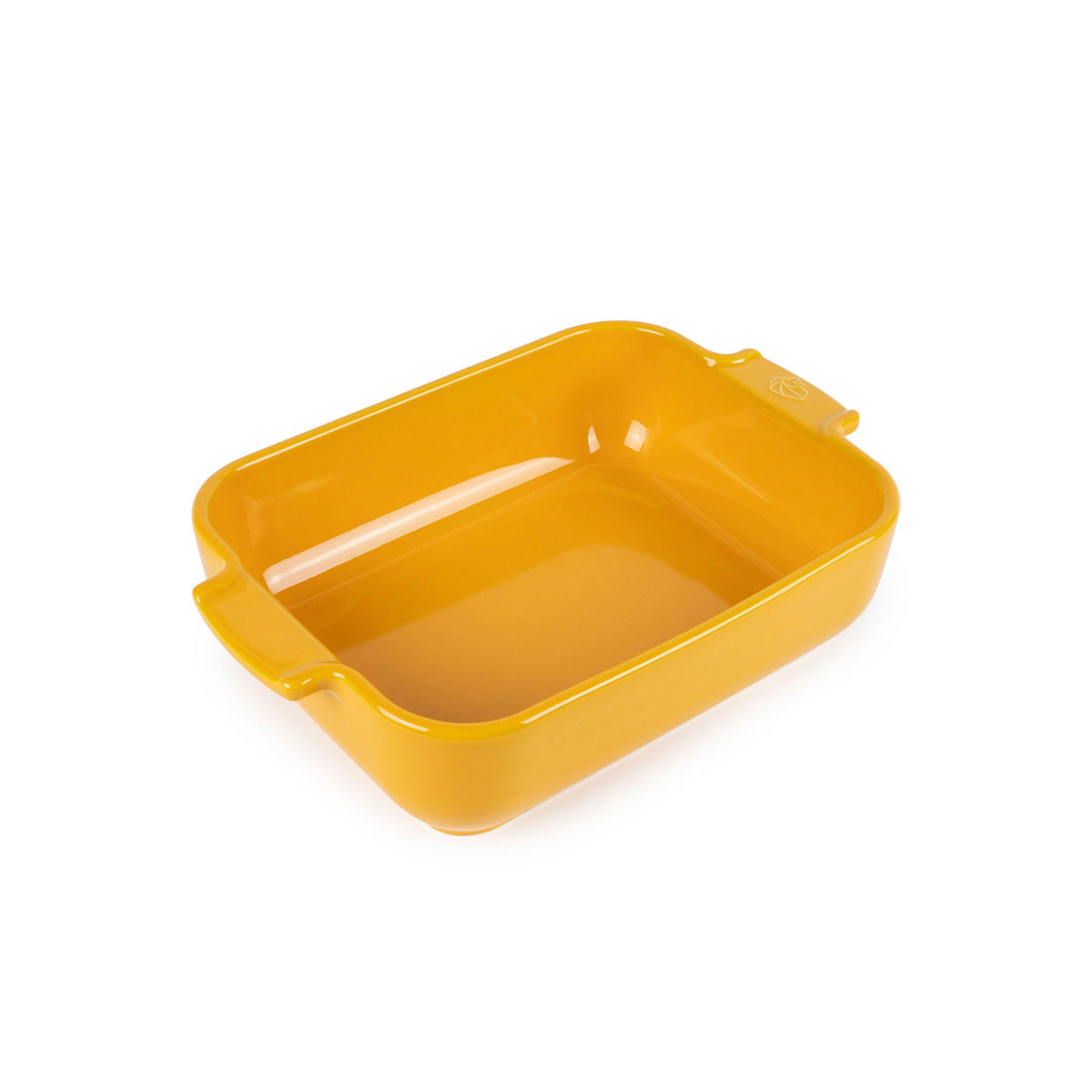 AUFLAUFFORM Keramik Appolia 25cm Rechteckig Safrangelb Spülmaschinenfest - Gelb, Keramik (16.8/25/6.2cm) - PEUGEOT