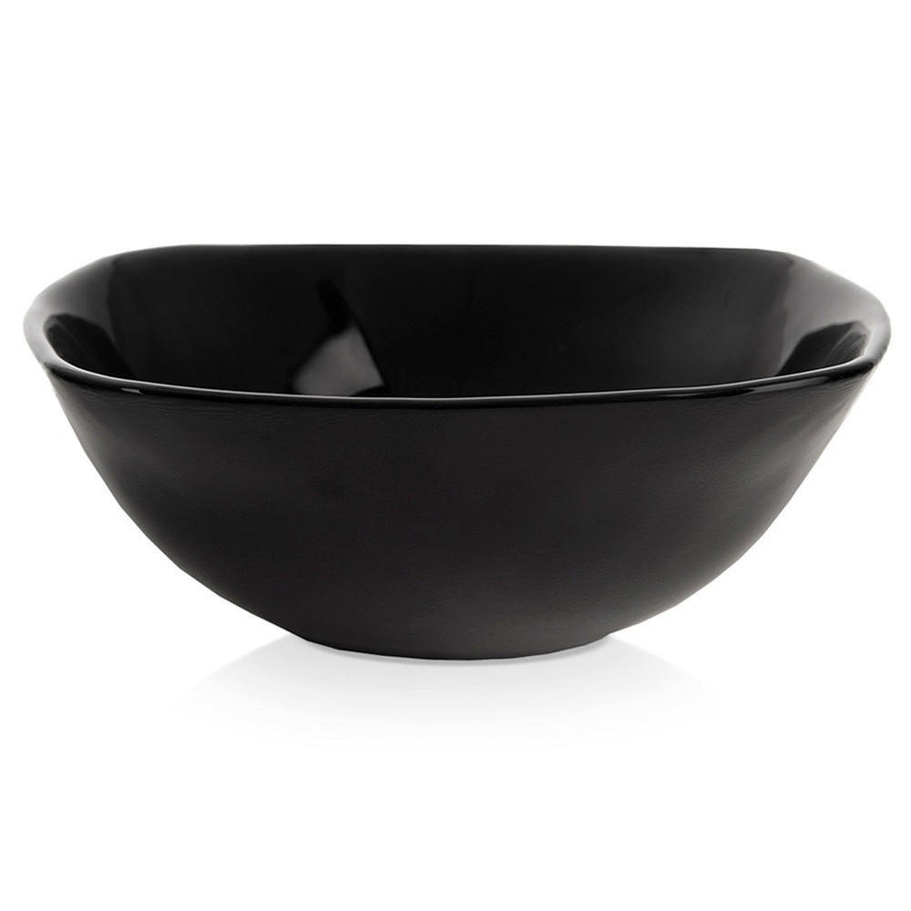 GLASSCHALE 15 cm 450 ml Schwarz - Schwarz, Glas (15/15/5cm) - Orion 