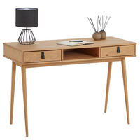 SCHREIBTISCH KIM - Braun, Holz (50/110/76cm) - IDIMEX