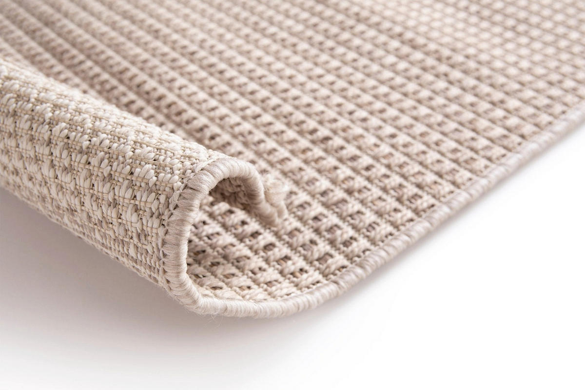 TEPPICH In- & Outdoor, Sisal-Look beige - Beige, Textil (120/170cm) - AFK Living