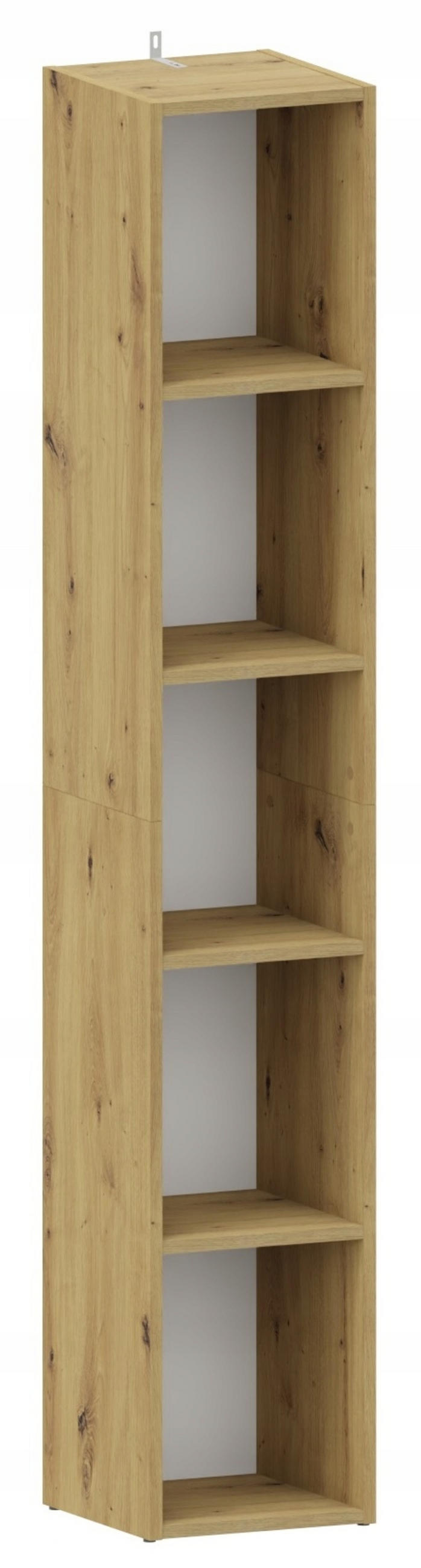 Matkam Möbel Hochregal Eiche Artisan 30x175x30 cm