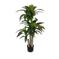 KUNSTBAUM Künstliche Dracaena – Maevor 120 cm - Grün, Kunststoff (120cm) - aplanta