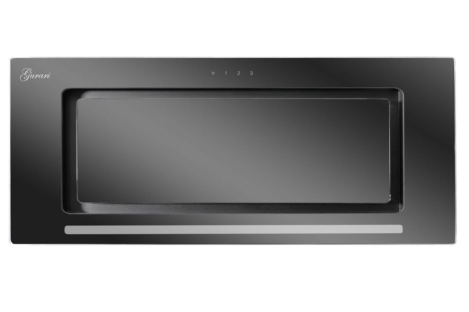 DUNSTABZUGSHAUBE GCH E 217 BL 7 Prime N 70 cm Schwarz - Schwarz, Metall (70/24.5/29.5cm) - Gurari