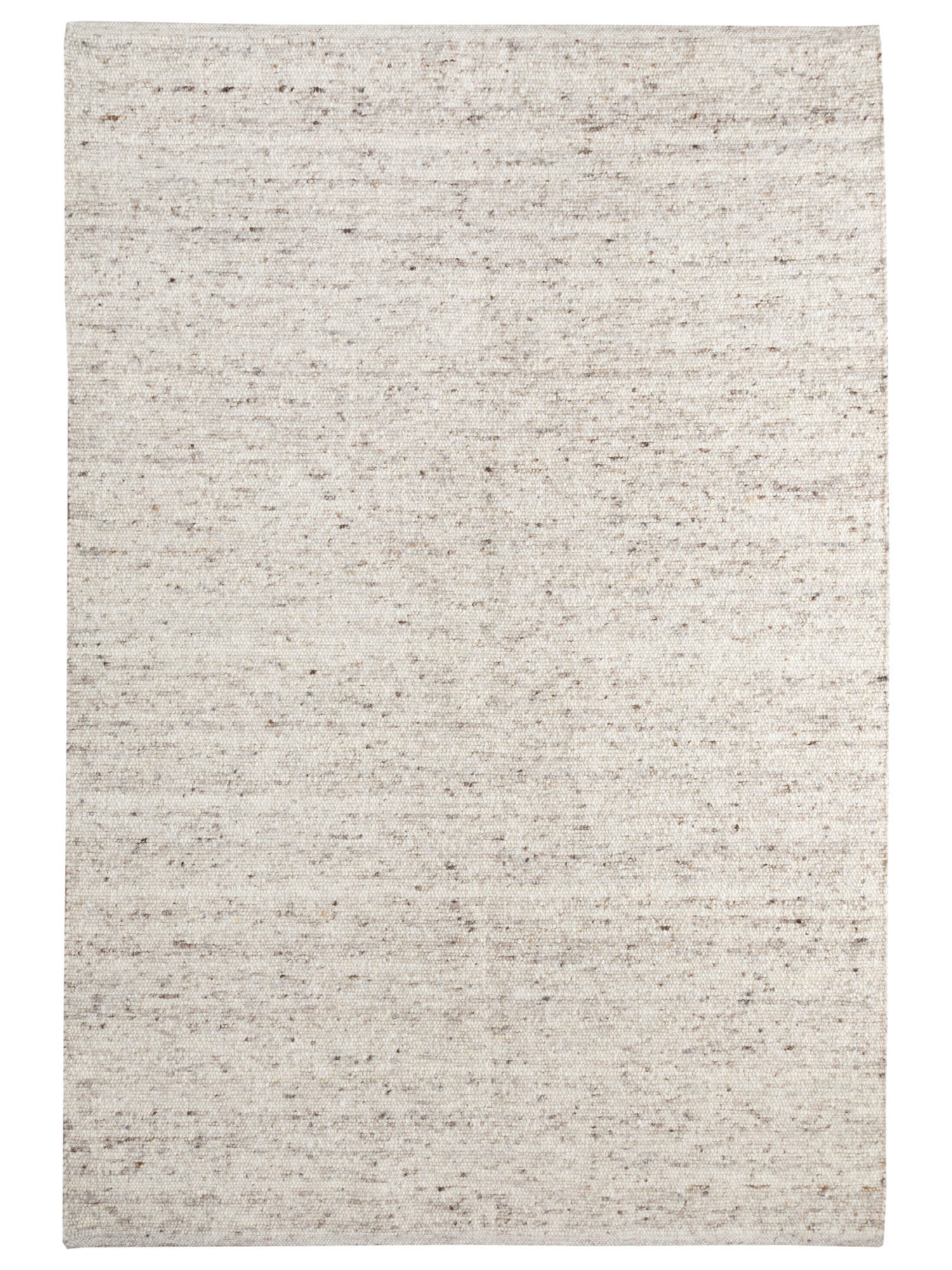 Steffensmeier Handwebeteppich Hellbraun 200x200 cm