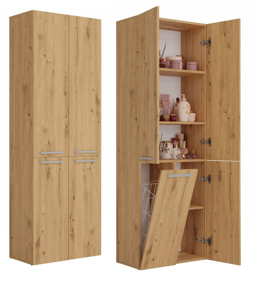 KOUZELNÍ SKŘÍŇKA Artisan 60/174/30 - dub artisan, kompozitní dřevo (60/174/30cm) - RAUMHIRSCH FURNITURE