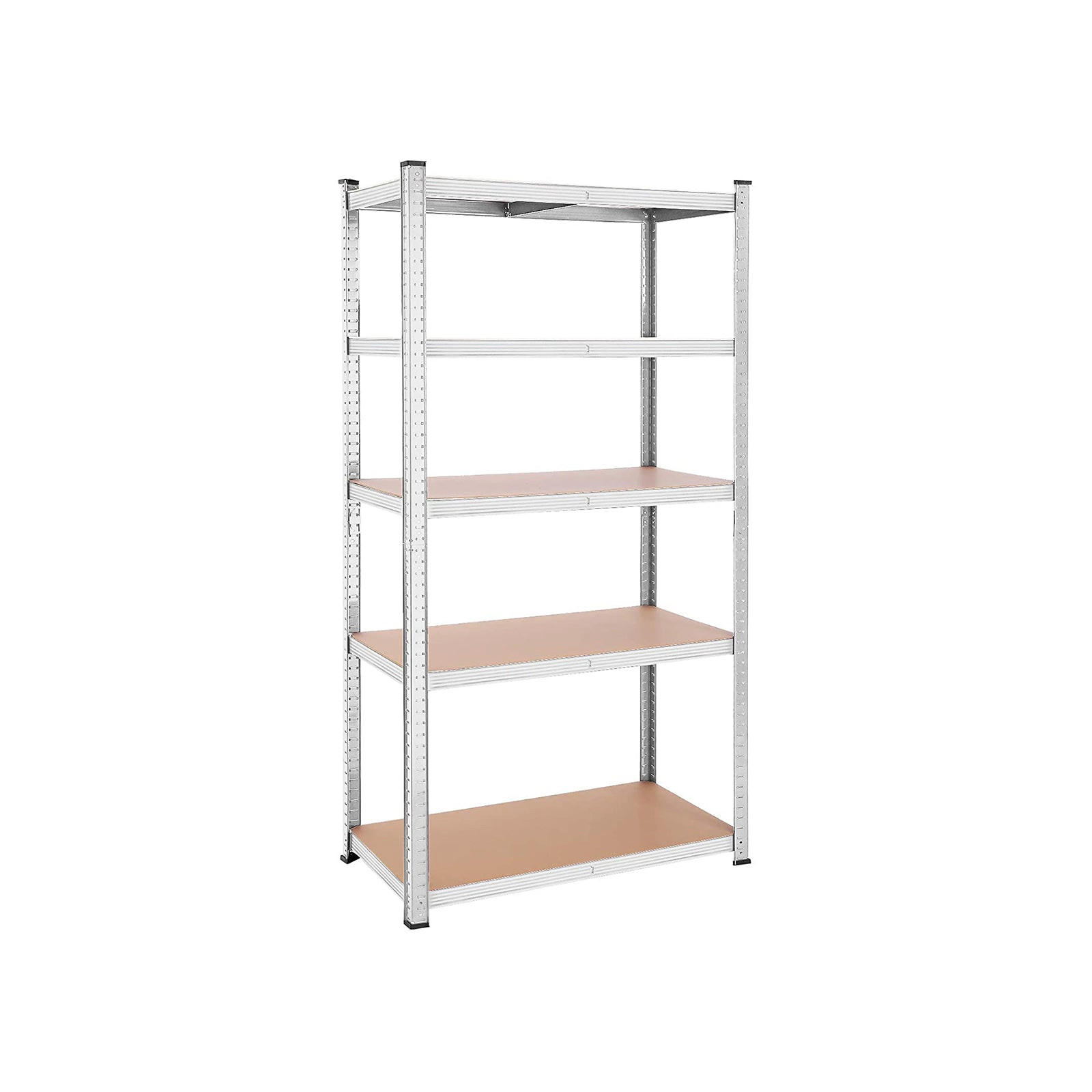 Hansiro Standregal Silber 100x200x50 cm