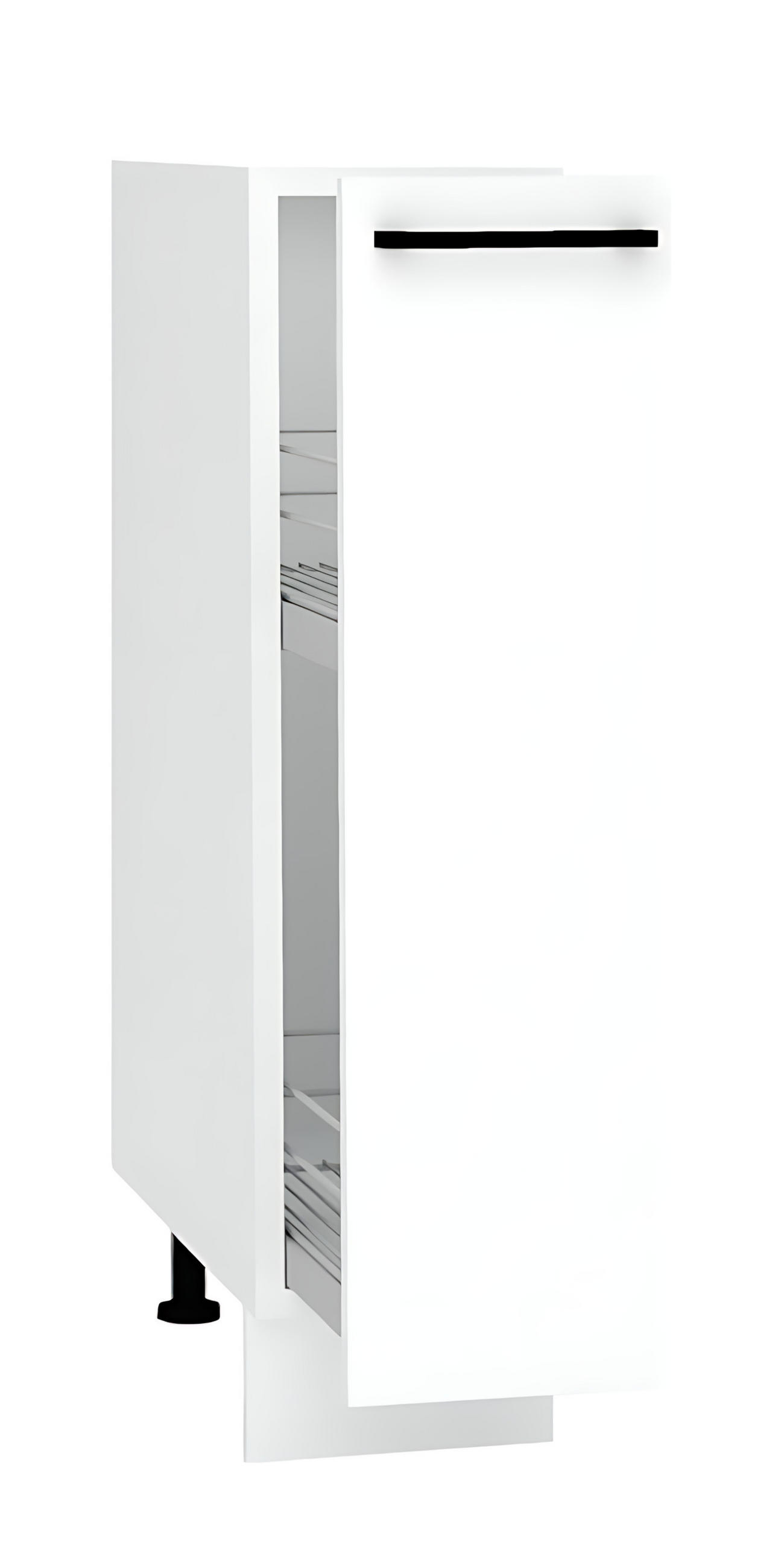 APOTHEKERSCHRANK D20CARGO - Morvex - Moderne Küchenlösung - Weiß, Holz/Metall (20/82/52.4cm) - ROYAL24_MARKT