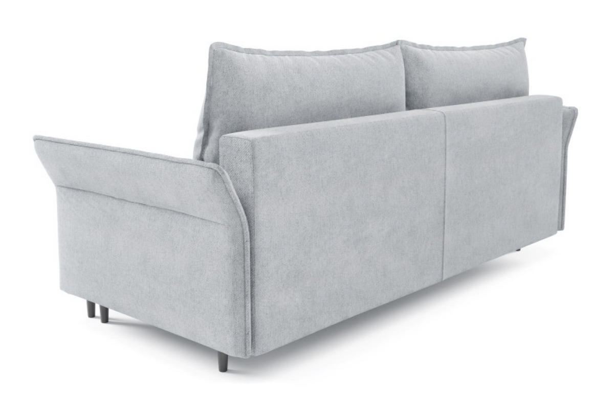 SOFA Dunkel Olive Aszton Mit Dünnen Armlehnen - Grün, Naturmaterialen/Textil (235/100/86cm) - Sepro Meble