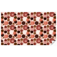 TAPETE - Kreise - Modern - Farbenfroh - 450x260 cm - Multicolor, Papier (450/260cm) - OnlyWow