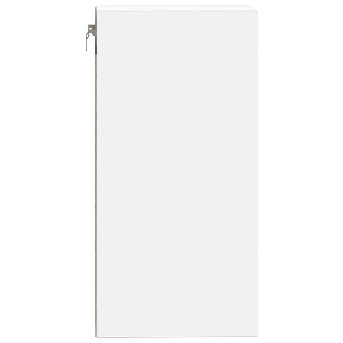 KÜCHENOBERSCHRANK Riga mit 4 Fächern 20/29,5/60 cm aus Holzwerkstoff Weiß - Weiß, Holz (20/60/29.5cm) - vidaXL