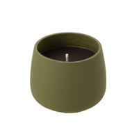 KERZEN KYRA - Zement - Grün - L - 45 Std. - Grün, Stein (20.5/16cm) - J-Line