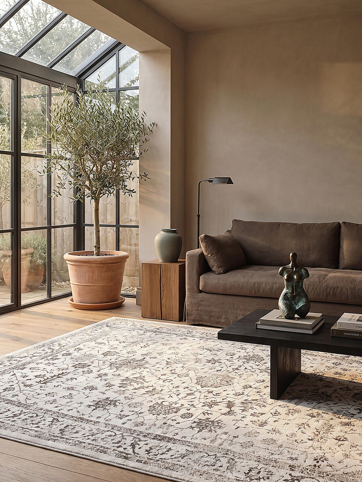 KURZFLORTEPPICH Orientalisch KAVALA Polyester Creme 160 x 230 cm - Beige, Textil (160/230cm) - KADIMA DESIGN