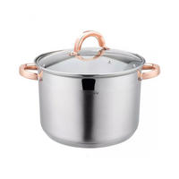 TOPF Silber 34/24/17.5 cm KB7739 - Silberfarben, Metall (24cm) - Klausberg 